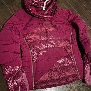 Lululemon puffer pullover jacket